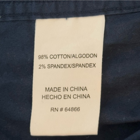 Lee Men’s Floral Button Down Short Sleeve Shirt Relaxed Fit Size XL - Picture 8 of 10